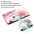 For OPPO F17 Pro Painted Pattern Horizontal Flip Leathe Case. 