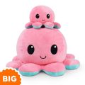 LUXURIOUS QUALITY Jumbo Reversible Octopus Plush Toy. 