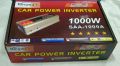 12V DC to AC 220V CONVERTER  1000W WITH USB PORT 5V -1A,. 