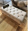 New Wooden Storage Ottoman puffy in Imported Velvet Fabric (4ft x 2ft). 