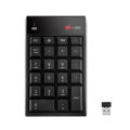Wireless numeric keypad 22-key with ESC calculator TAB = function key wireless keyboard. 