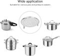 Steamer Rack Stainless Steel Steamer Rack Steam Tray with Removable Legs, Pressure Cooker High Quality 8" 10" 12" inch Stainless Steel Steamer Rack Rack Insert Stock Pot Steaming Tray Kitchen Home for Steam chicken Roast Steamer machine. 