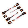 Keep_Smiling 1pcs Drawing Paint Brush Set Wooden Flat- sizes 1 to 8#. 