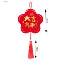 Wall Hangings for Lunar New Year Chinese New Year Hanging Ornament with Tassel Festive Home Decoration for Southeast Asian Buyers Chinese New Year Decorations. 