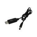 Router Cable WiFi to Powerbank Cable Connector DC 5V 9V 12V USB Cable Boost Converter Step-up Cord for Wifi Router. 