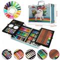 Unicorn 145 Pcs Kids Art Set Stylish Artists Sketching & Painting Provides Sketch Coloring, Drawing, Painting with Aluminum Unicorn Design Case. 