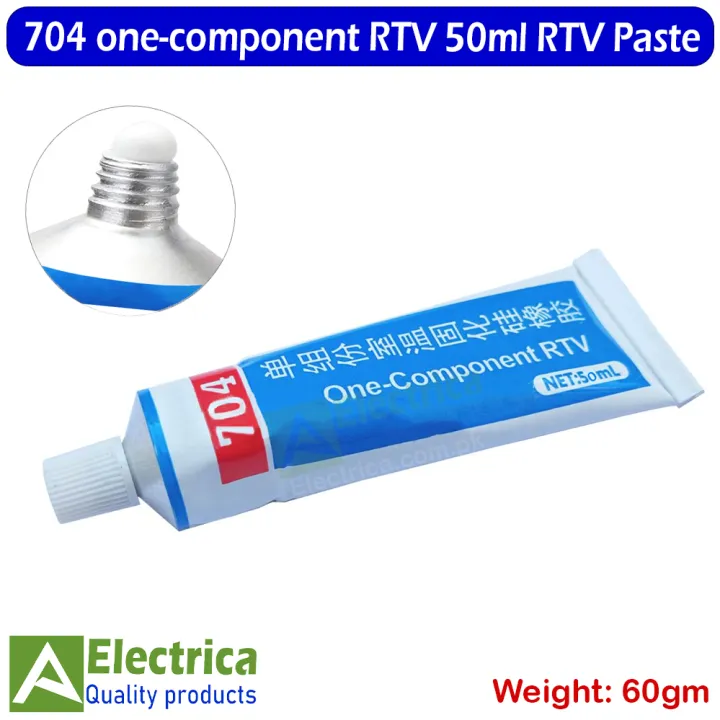 2pcs%2050ml%20Silicone%20Industrial%20Adhesive%20704%20one-component%20RTV%20Silicone%20Rubber%20White%20Waterproof%20Insulation%20Electronic%20Sealing%20Glue%20by%20Electrica%20-%20Image%202