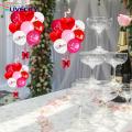 Valentine Day Balloon Set Romantic Valentine's Day Balloon Set Love Heart Balloons Decoration for Wedding Christmas Birthday 16pcs Diy Party Supplies. 