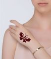 Beautiful butterfly henna design. 