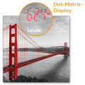 Beurer GS 215 San Francisco glass bathroom scale  (Stylish design with Magic LED display). 