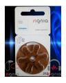 Signia Hearing Aids Battery - Size +312 - Brown. 