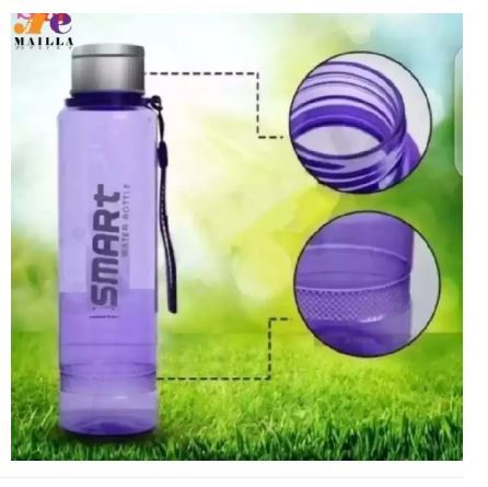 Smart%20Water%20Bottle%20BPA%20Free%20Plastic%20With%20Stainless%20Steel%20Cap%20500ml%20for%20School%20College%20University%20Office%20Sports-Gym-Travel%20-%20Image%204