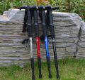 Super bright Portable Anti Shock Trekking Pole, Hiking Stick. 