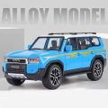 DieCast Toyota Land Cruiser SUV Models Cars Pull Back With Light Sound Multicolor. 