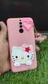 Huawei Mate 10 Lite Girls back cover_Hello Kitty cover_Girls Fancy soft case_Key chain kitty cover_Huawei Mate 10 Lite Back cover. 
