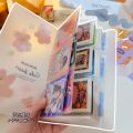 Ins Transparent Album Creative Star Chasing Photo Storage Album Bank Card Business Card Folder Album School Desk Accessories. 