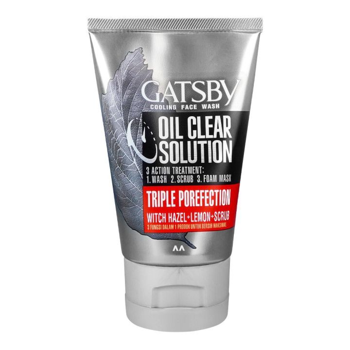 Gatsby Face Wash Men Triple Protection 100gm