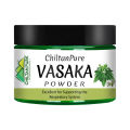 Chiltanpure Vasaka Powder – Potent Bronchodilator, Treats Respiratory Problems & Anti-Allergic For Cold & Skin Problems, Reduces Extra Heat From Body. 