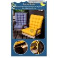 The Royal Bedding Thicken Office Soft Long Chair Padded Cushion _ High Back chair Rocking Chair Padded Cushion - Comforts  Home Decor. 