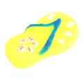 Puppy Cute Sandals Shape Vinyl Flip Flops Dog Cat Pet Squeaky Chewing Sound Toy. 
