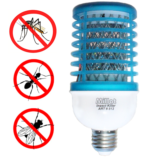 Millat Insect Killer ART-813 - LED Anti-Mosquito Device/Insect Killer/Machar Maar/LED/Electric Mosquito Killer/Rocket Mosquito Killer/Bulb/Light/Milat Insect Killer/Millat Led Mosquito Killer & Night Bulb/Electric Insect Killers by Asan.Shops