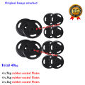 1kg to 5kg 10kg 16kg 20kg 30KG 40KG 60KG Sound Proof Rubber Coated Plates Dumbbells Weight Plates Bench Press. 