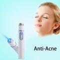 KINGDOMCARES Blue Light Therapy Acne Laser Pen Scar Wrinkle Removal Device white. 