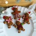 Christmas Gingerbread Man Ornament for Christmas Tree for Party Decor Sturdy. 