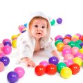 Classic Soft Rainbow Color Balls For Childrens Swimming Pool Or Play Tents - H10495. 