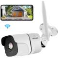 Veroyi Outdoor Security Camera 1080P Wi-Fi Home Surveillance Camera Waterproof Bullet Camera with IR Night Vision Motion Detection 2-Way Audio Remote Monitor(Update Version). 