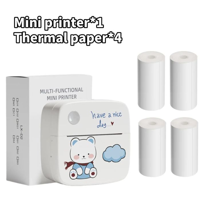 DOLEWA%20Mini%20Printer%20Portable%20Printer%20Thermal%20Printing%20Sticker%20Wireless%20Inkless%20Pocket%20Printer%20Self-adhesive%20Label%201200mAh%20-%20Image%208