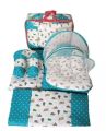 Best Quality Super Soft Fluffy Baby Set Complete Bedding 8 Pcs Set with Carrying Nest Gaddi. 