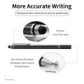 Universal 2 in 1 Touch Screen Stylus Pen Capacitive Pencil Useful Design Clip Pen For Pad iP Smart Phone Tablet Android. 