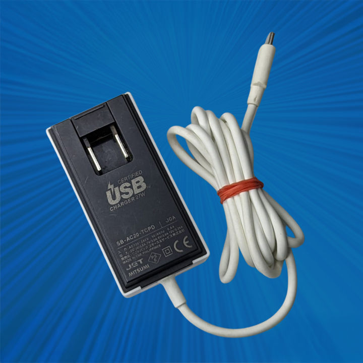 SoftBank 27W PD Fast Charger - Compatible with OnePlus, Motorola, LG, Google Pixel, Sony, Chromebooks