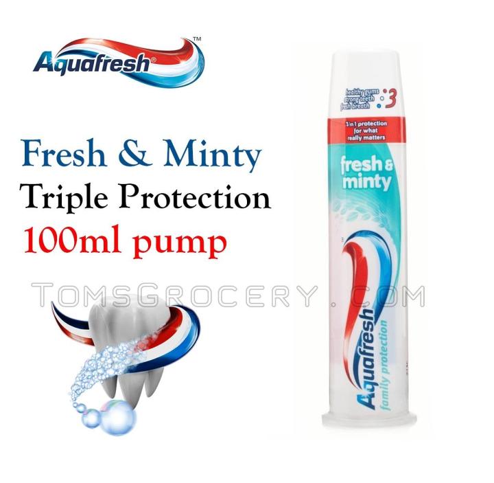 Aqua Fresh Toothpaste Pump 100ml