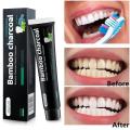 charcol teeth whitening toothpaste. 