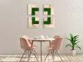 Natural Wooden Wall Art, Modern Wood Wall Decor, Mid Century Wooden Wall Hanging. 