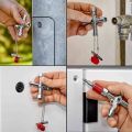 4 In1 Meter Box Key Gas Key Meter Key Multi-Functional Utilities Key for Electric Cupboard Cabinet Opening Key. 