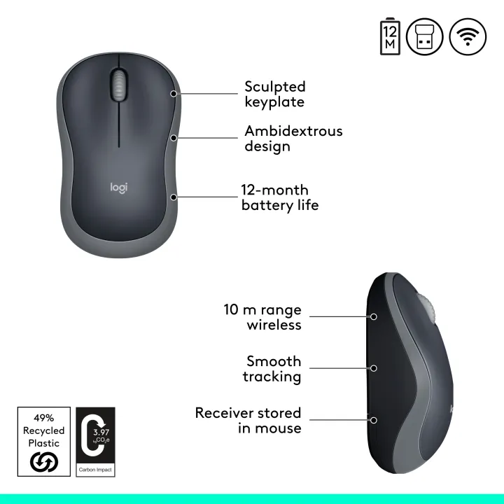 Logitech%20M185%20Wireless%20Mouse%20(Swift%20Grey)%20with%20USB%20Mini%20Receiver,%20Compatible%20with%20PC,%20Mac,%20Laptop%20-%20Image%206