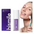 HISMILE V34 Teeth Removing Deep Smoke Stains Gingiva Protection Purple Orthopedic Toothpaste Cleans Oral Cavity Brightens Teeth. 