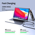 Nillkin 100w PD3.0 USB To Tpye C data Cable for iPhone 15 16 Pro Max Samsung Galaxy A55 Nylon braided Self-absorbing data cable. 