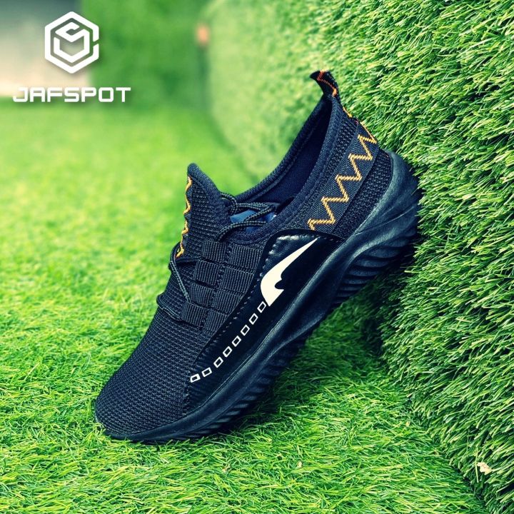 Men's Running Shoes Men's Slip-on Shoes Tennis Walking Casual Shoes Black Gym Breathable Rubber Work Shoes Fashion shoes
