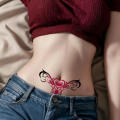 Long-lasting Tattoo Sticker Non-Toxic Realistic Removable Chest Tattoo Stickers 10Pcs/Set Non-permanent Abdomen Temporary. 