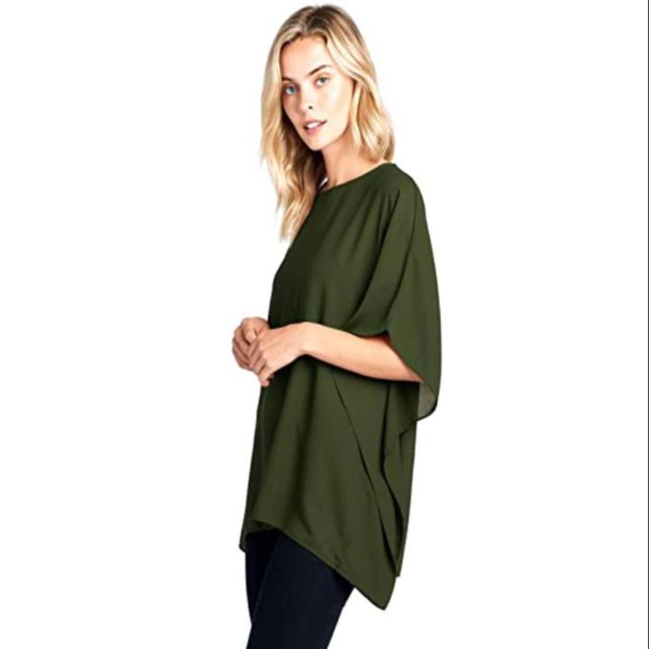 Aminos chiffon Poncho Dress For Girls/ Women