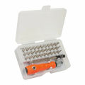 32 in 1 Mini Magnetic Interchangeable adjustable Precision Screwdrivers bit Set Repair Tool Kit With flexible bar and length. 