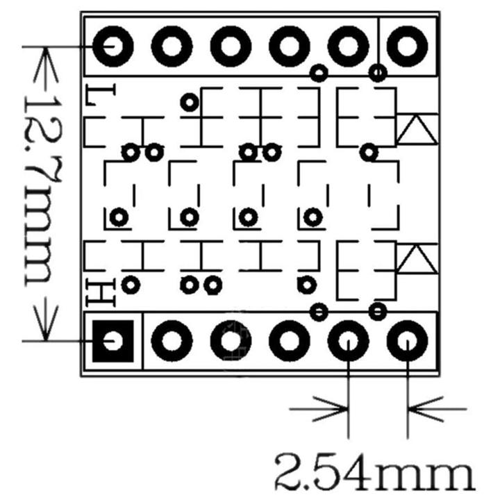 10Pcs 4 Channel IIC I2C Logic Level Converter Bi-Directional Module ...