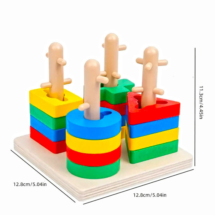 Tricky%20Geometric%20Shape%20Sorter%20-%20Creative%20Wooden%20Stacking%20&%20Sorting%20Educational%20Toy%20for%20Kids%20Development%20-%20Problem%20Solving%20Game%20-%20Image%204