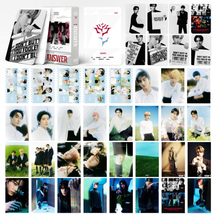 ENHYPEN%20Album%20DIMENSION%20:%20ANSWER%20Photocard%20EN-CONNECT%20Lomo%20Card%2054Pcs/Box%20-%20Image%202