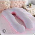 Washable Pillow Cover for Full Body Maternity Pregnancy U Shape Pillow. 