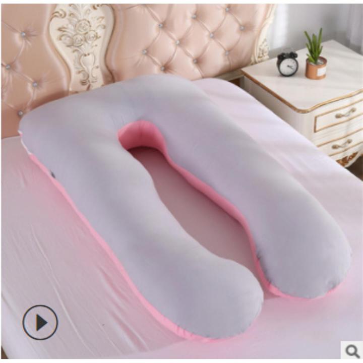 Washable Pillow Cover for Full Body Maternity Pregnancy U Shape Pillow